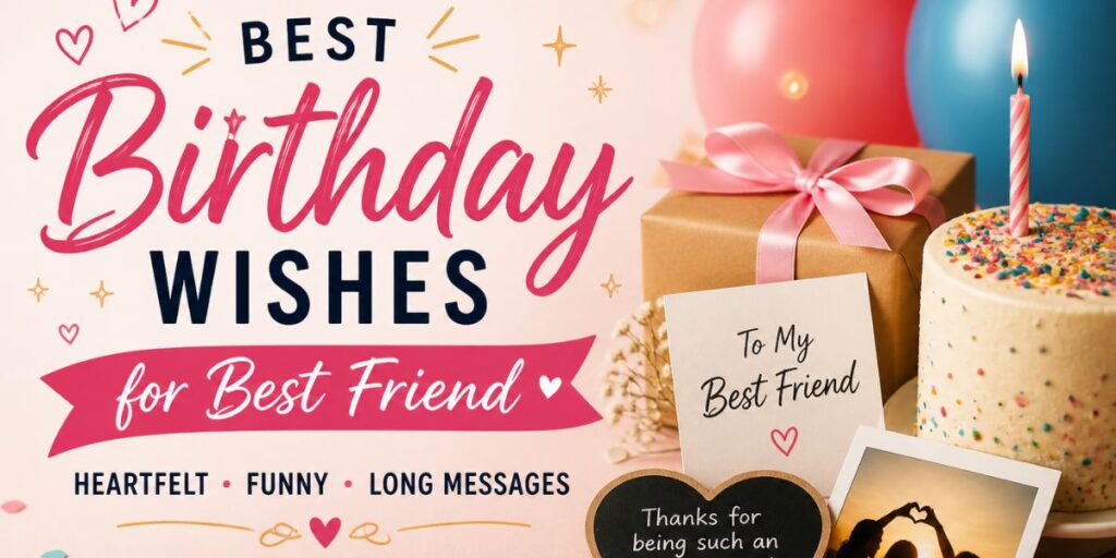 Best Birthday Wishes for Best Friend